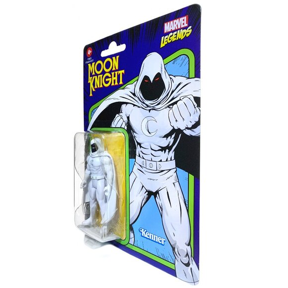 MARVEL Legends Moon Knight Retro 375 Collection Action Figure Wave 7 - NEW - Picture 4 of 7